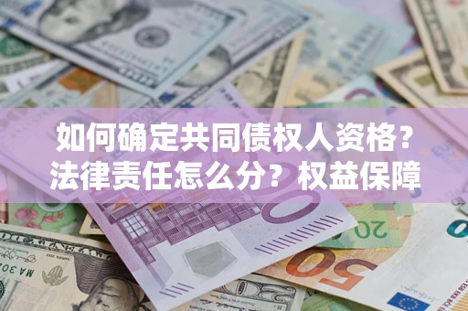 济南如何确定共同债权人资格？法律责任怎么分？权益保障技巧揭秘！