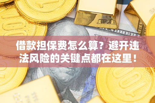 济南借款担保费怎么算？避开违法风险的关键点都在这里！