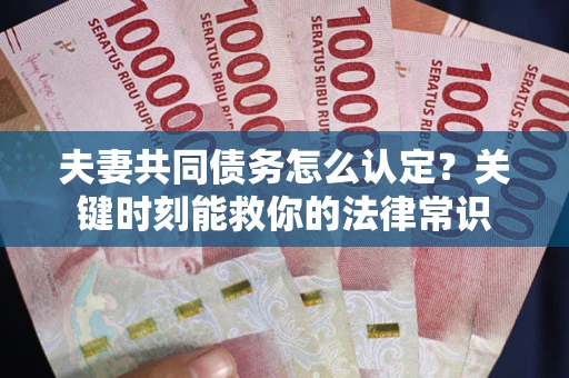 济南夫妻共同债务怎么认定？关键时刻能救你的法律常识