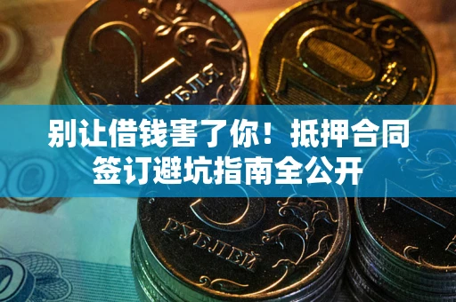 济南别让借钱害了你！抵押合同签订避坑指南全公开